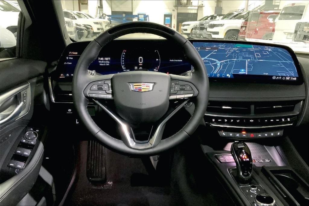 new 2025 Cadillac CT5 car, priced at $55,035