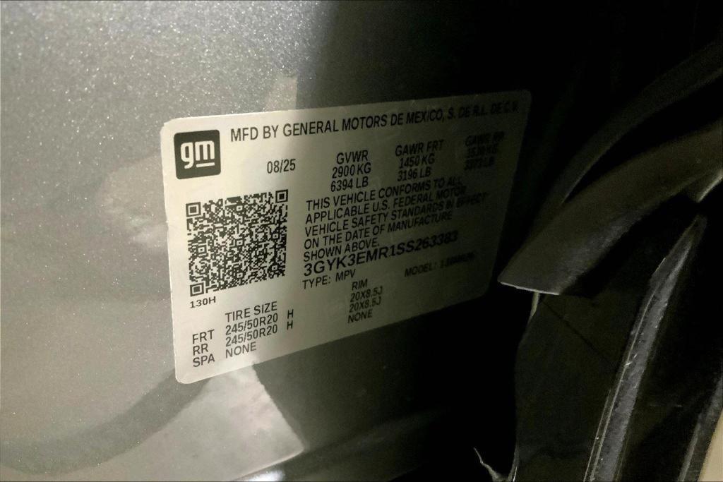 new 2025 Cadillac OPTIQ car, priced at $55,914