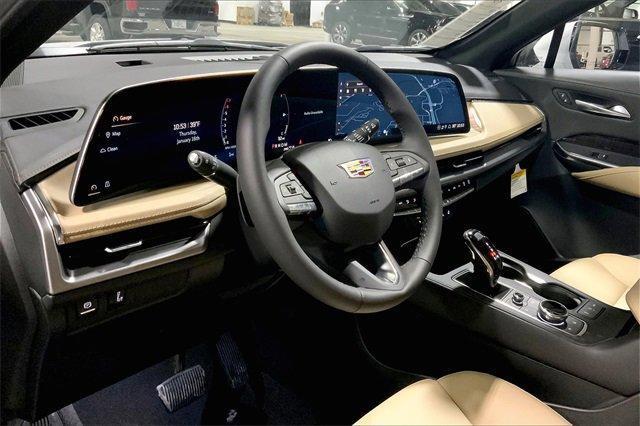 new 2025 Cadillac XT4 car, priced at $50,210