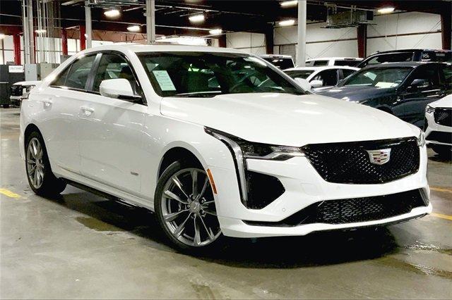 new 2026 Cadillac CT4-V car, priced at $55,745