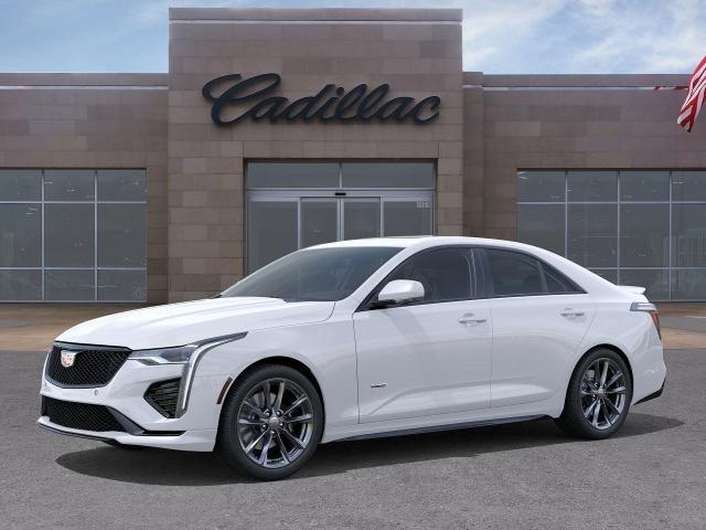 new 2026 Cadillac CT4-V car, priced at $55,745