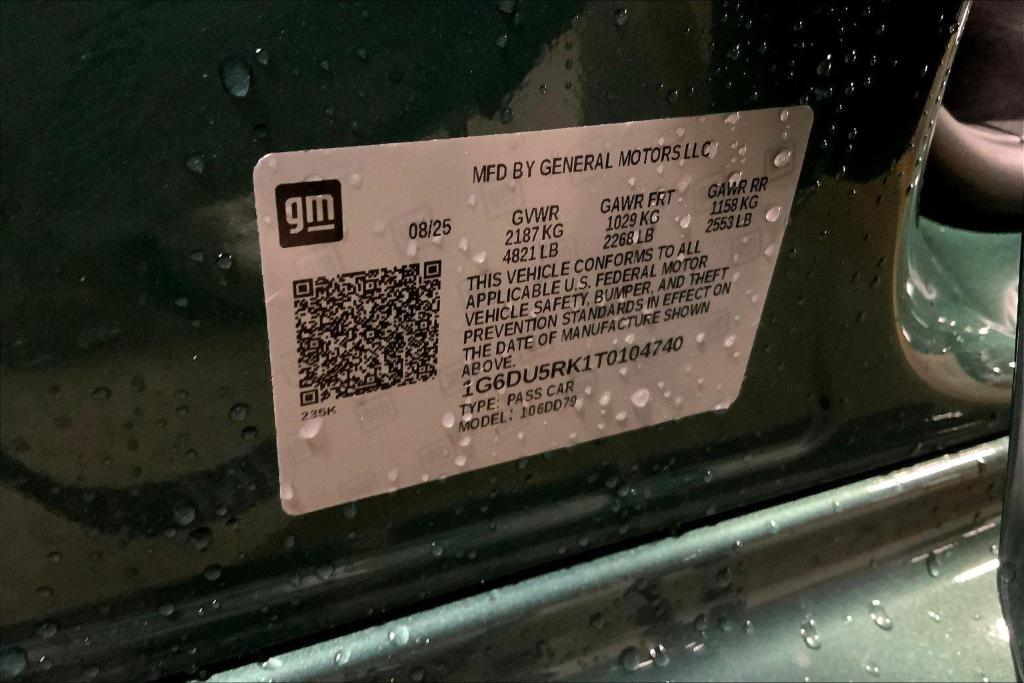 new 2026 Cadillac CT5 car, priced at $59,540