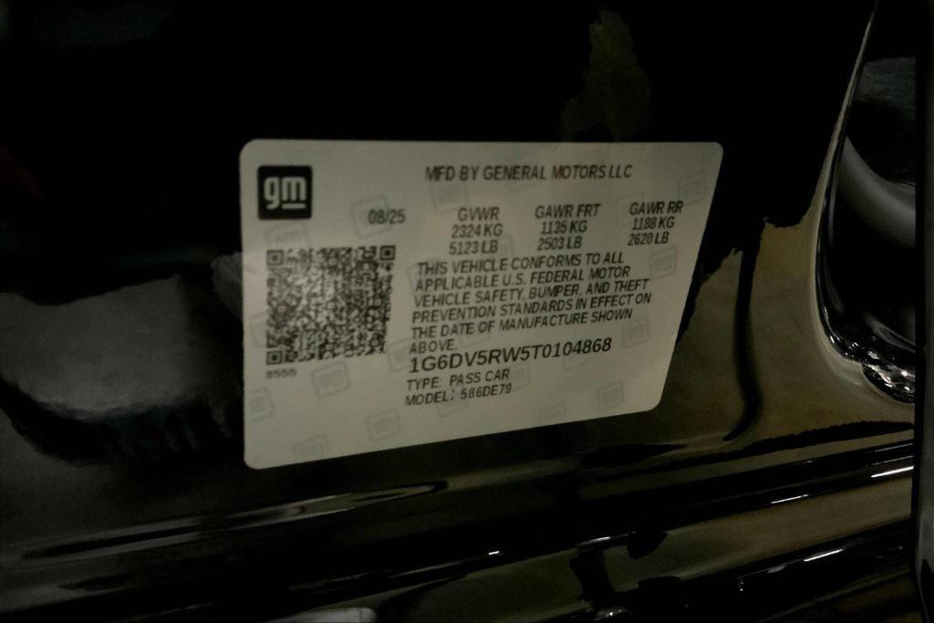 new 2026 Cadillac CT5-V car, priced at $68,300