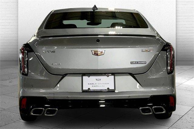 new 2026 Cadillac CT4-V car, priced at $56,370