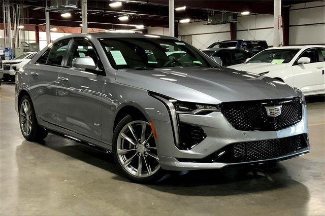 new 2026 Cadillac CT4-V car, priced at $56,370