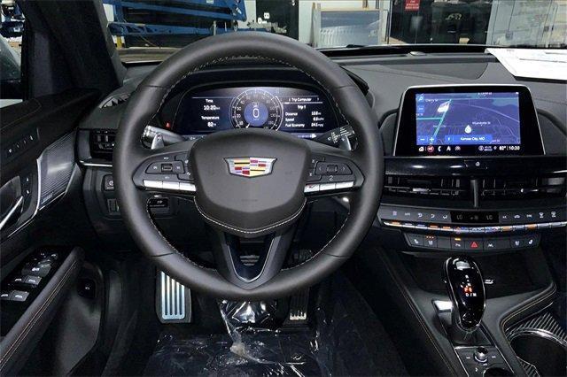 new 2026 Cadillac CT4-V car, priced at $56,370