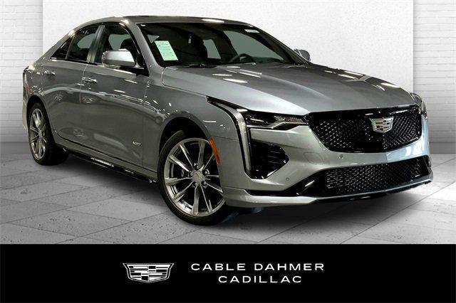 new 2026 Cadillac CT4-V car, priced at $56,370