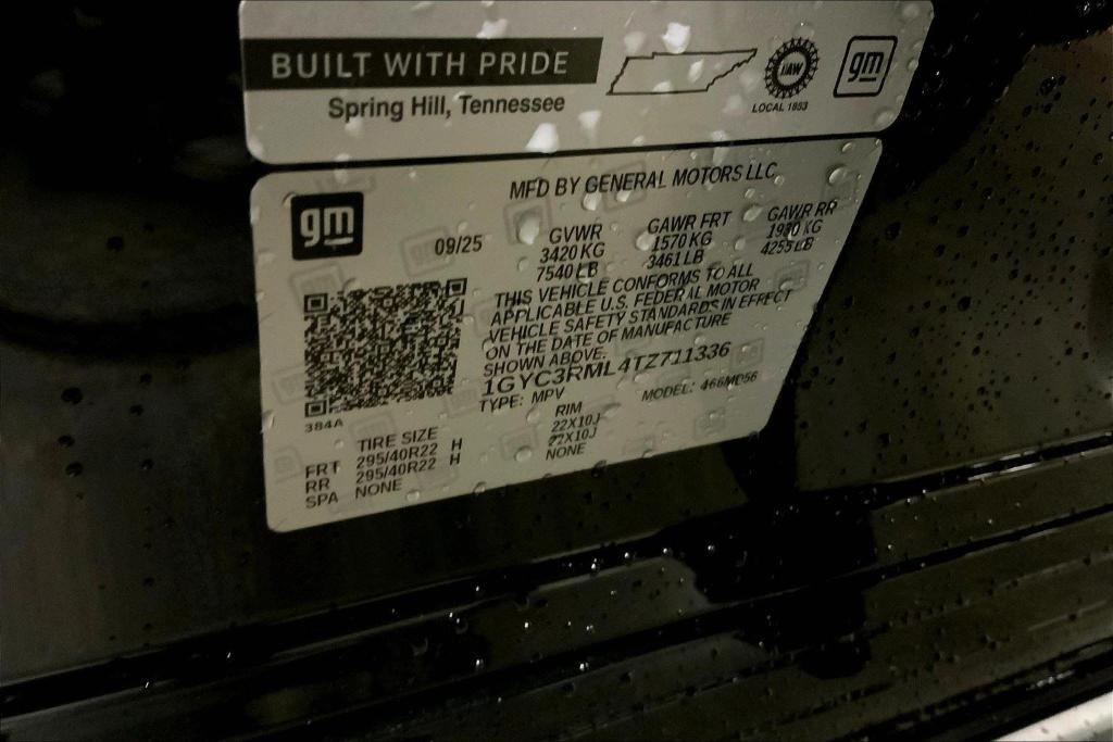 new 2026 Cadillac VISTIQ car, priced at $98,815