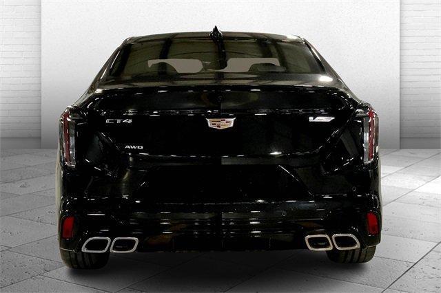 new 2026 Cadillac CT4-V car, priced at $55,745