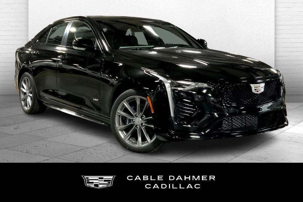 new 2026 Cadillac CT4-V car, priced at $55,745