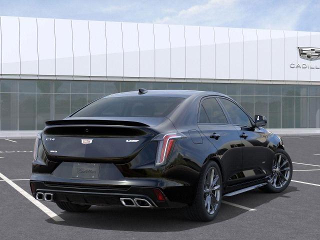 new 2026 Cadillac CT4-V car, priced at $55,745