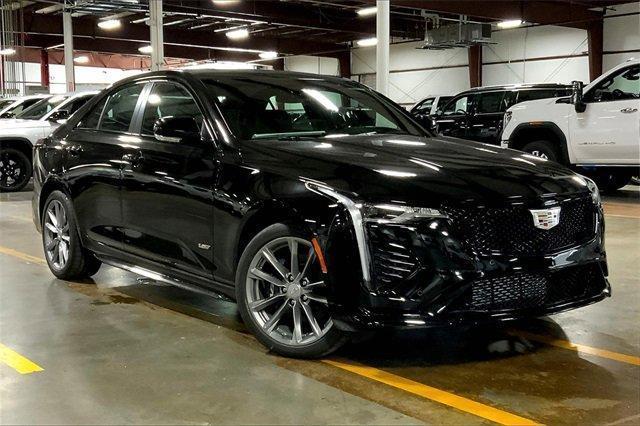 new 2026 Cadillac CT4-V car, priced at $55,745