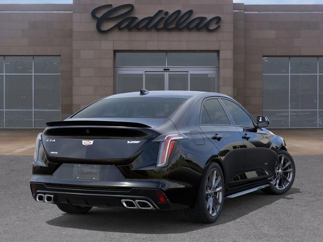 new 2026 Cadillac CT4-V car, priced at $55,745