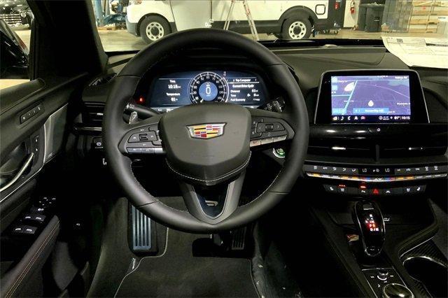 new 2026 Cadillac CT4-V car, priced at $55,745