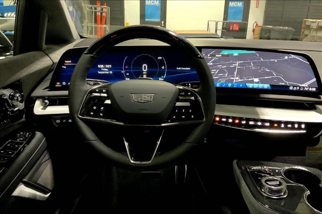 new 2025 Cadillac OPTIQ car, priced at $55,914