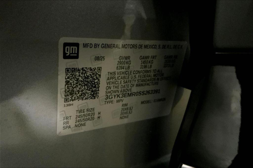 new 2025 Cadillac OPTIQ car, priced at $55,914