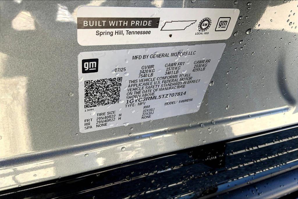 new 2026 Cadillac VISTIQ car, priced at $98,190