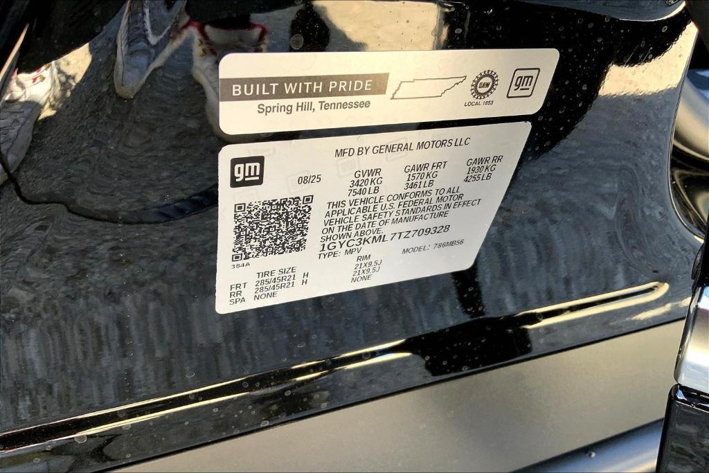 new 2026 Cadillac VISTIQ car, priced at $80,515