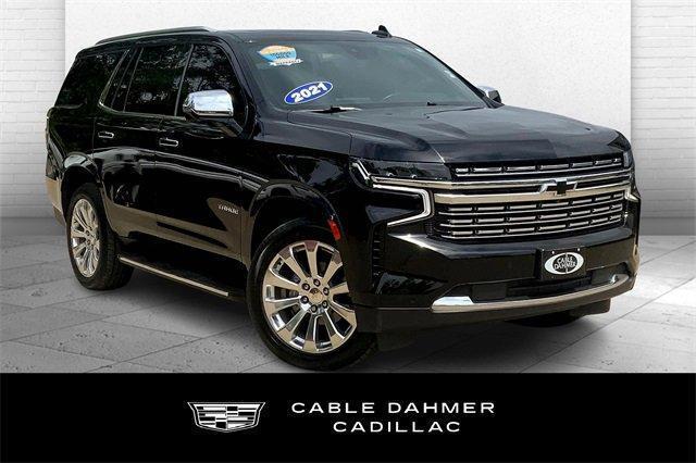 used 2021 Chevrolet Tahoe car, priced at $46,880