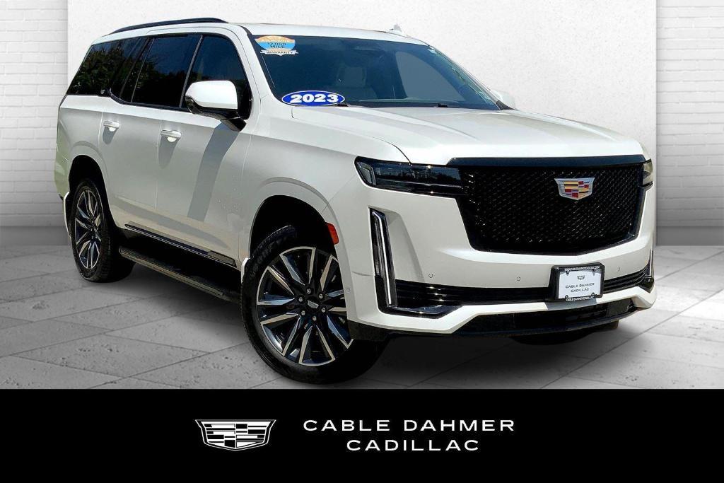 used 2023 Cadillac Escalade car, priced at $59,893