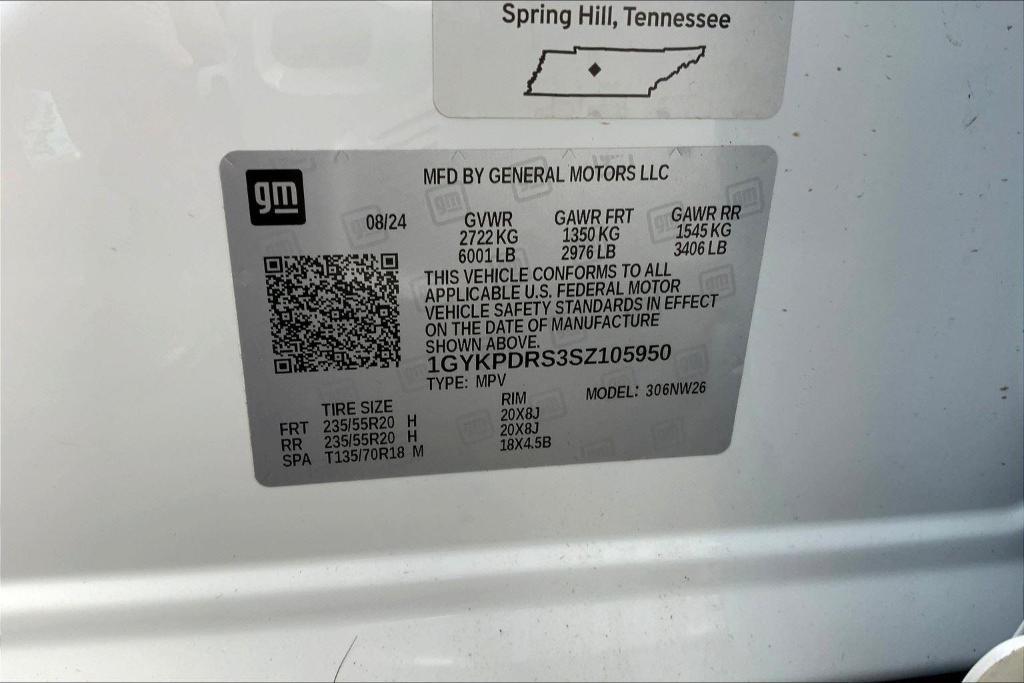 new 2025 Cadillac XT6 car, priced at $63,365