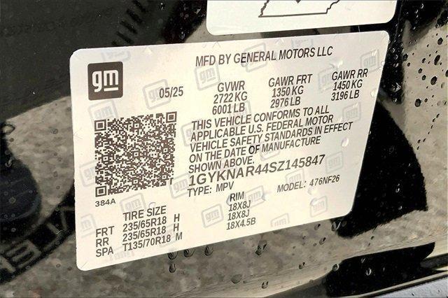 new 2025 Cadillac XT5 car, priced at $45,415