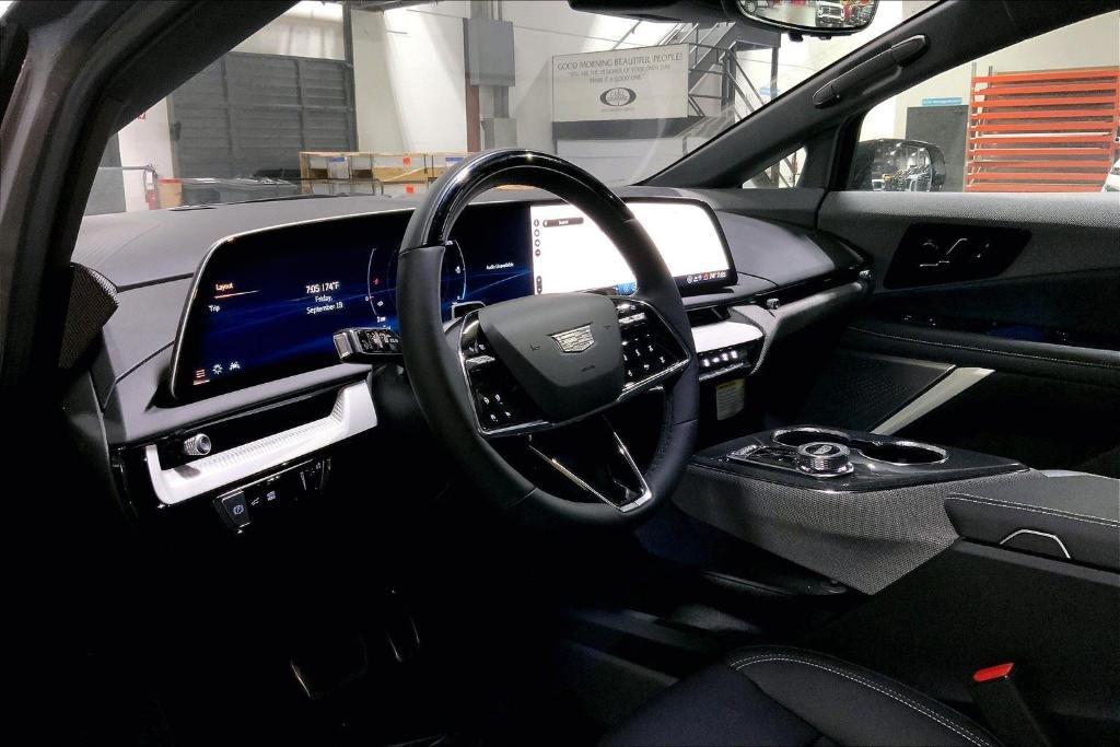 new 2025 Cadillac OPTIQ car, priced at $55,914