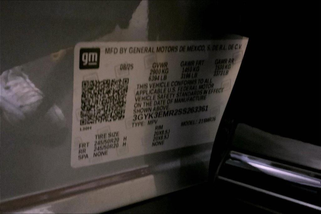 new 2025 Cadillac OPTIQ car, priced at $55,914