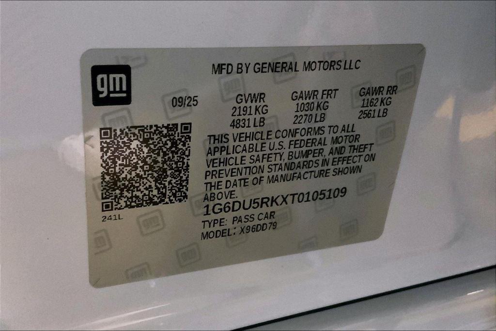 new 2026 Cadillac CT5 car, priced at $60,490