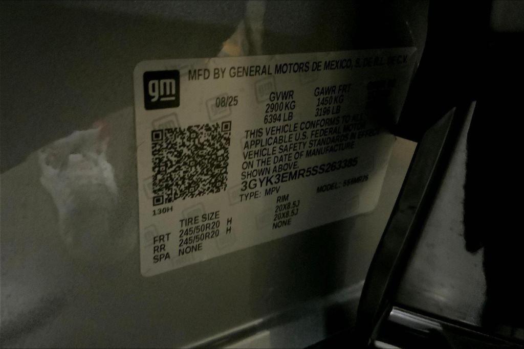 new 2025 Cadillac OPTIQ car, priced at $55,914