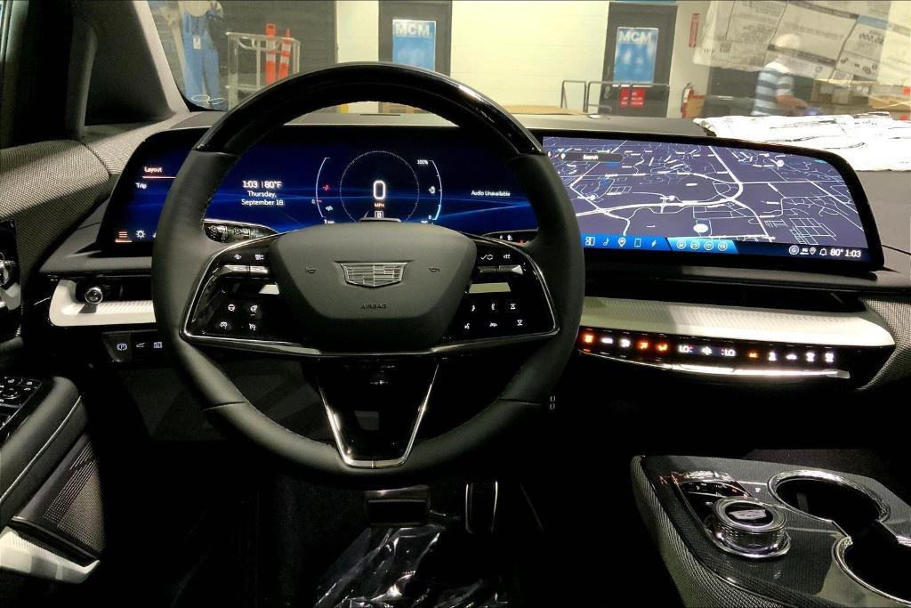 new 2025 Cadillac OPTIQ car, priced at $55,914