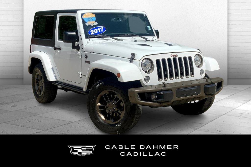 used 2017 Jeep Wrangler car, priced at $19,983