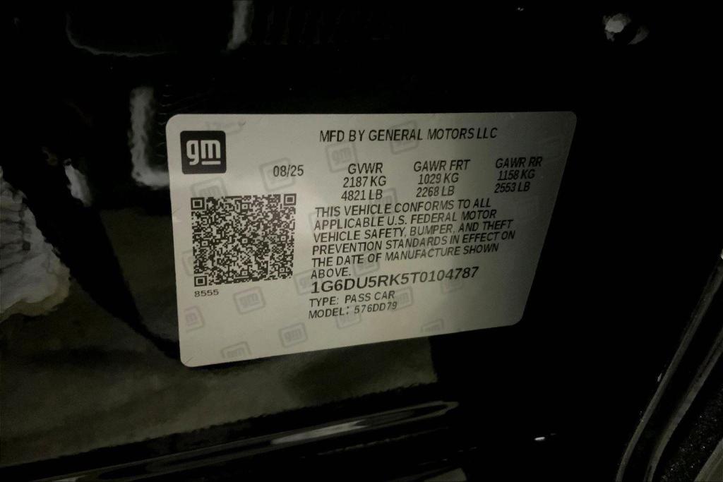 new 2026 Cadillac CT5 car, priced at $58,915