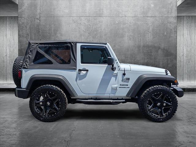 used 2016 Jeep Wrangler car, priced at $18,498