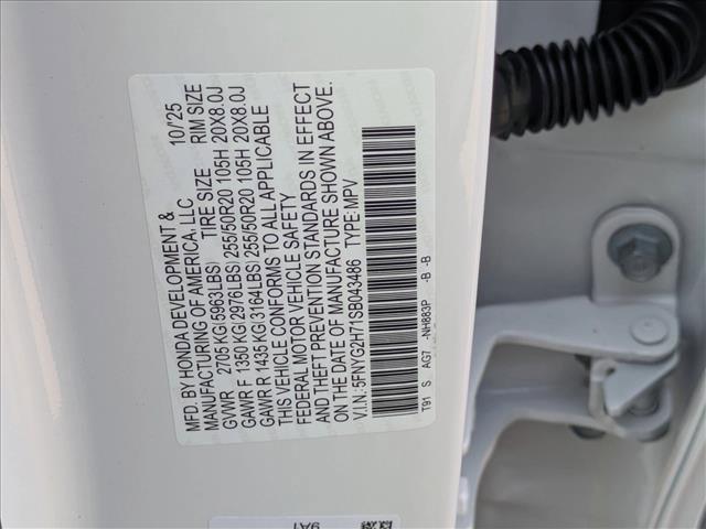 new 2025 Honda Pilot car, priced at $47,781