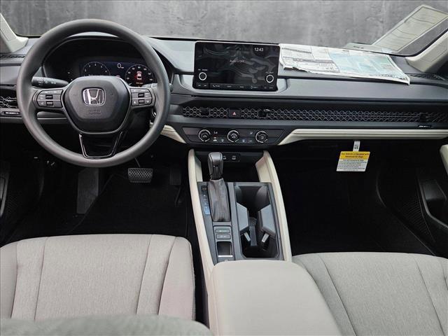 new 2025 Honda Accord car, priced at $28,460