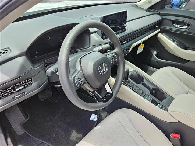 new 2025 Honda Accord car, priced at $30,923
