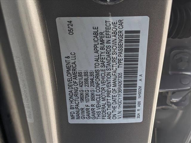 used 2024 Honda Accord car, priced at $26,891