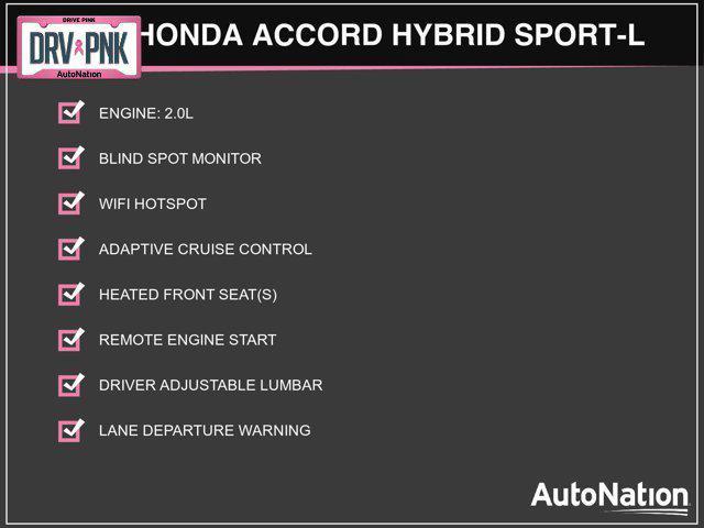 new 2024 Honda Accord Hybrid car, priced at $36,425