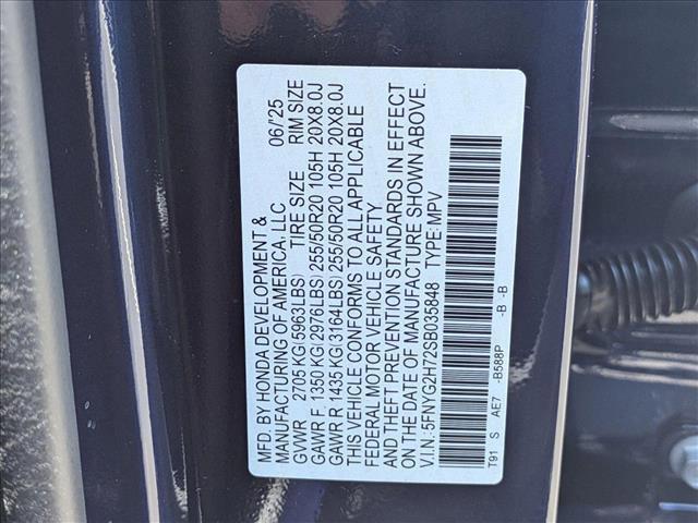 new 2025 Honda Pilot car, priced at $45,621