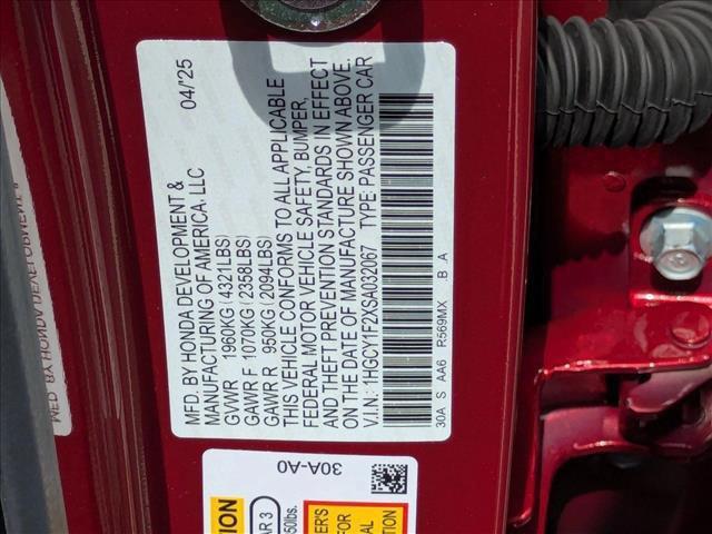 new 2025 Honda Accord car, priced at $28,891