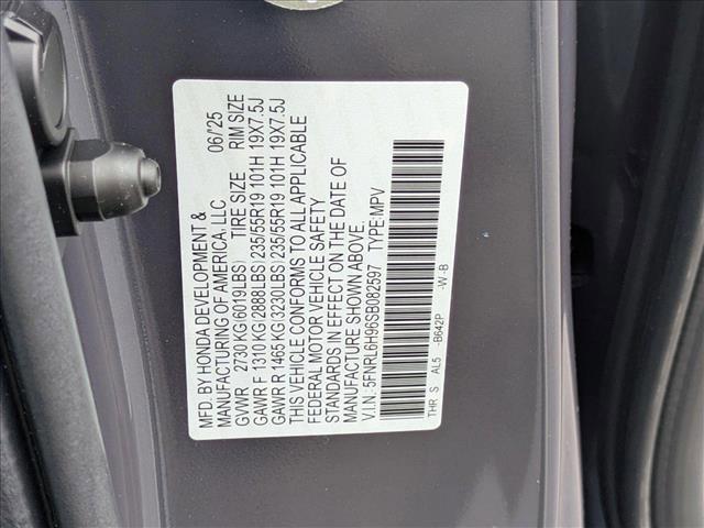 new 2025 Honda Odyssey car, priced at $51,850