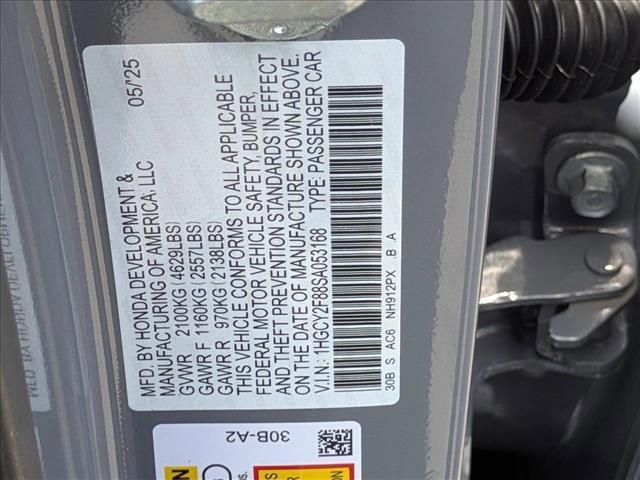 new 2025 Honda Accord Hybrid car, priced at $38,325