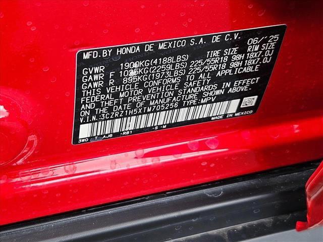 new 2026 Honda HR-V car, priced at $28,279
