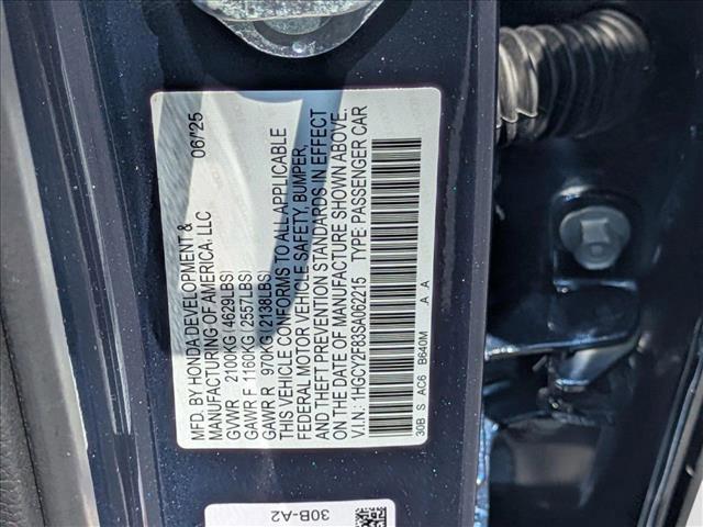 new 2025 Honda Accord Hybrid car, priced at $37,894