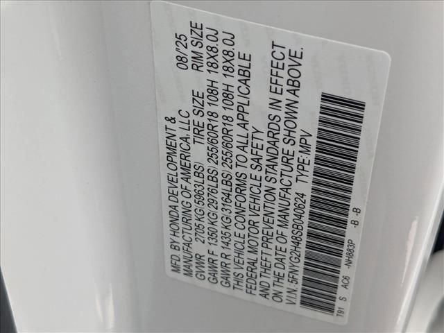 new 2025 Honda Pilot car, priced at $43,578