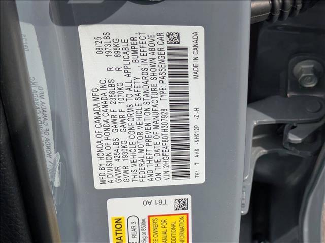 new 2026 Honda Civic Hybrid car, priced at $29,756
