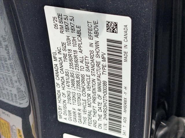 new 2026 Honda CR-V car, priced at $35,206