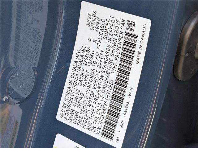 new 2026 Honda Civic Hybrid car, priced at $29,756