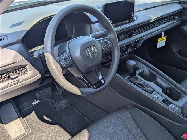 new 2025 Honda Accord car, priced at $30,492